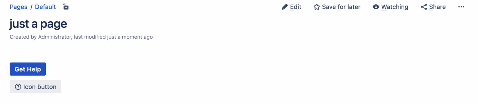 Two-Minute How-To: Creating Buttons in Confluence - Stiltsoft