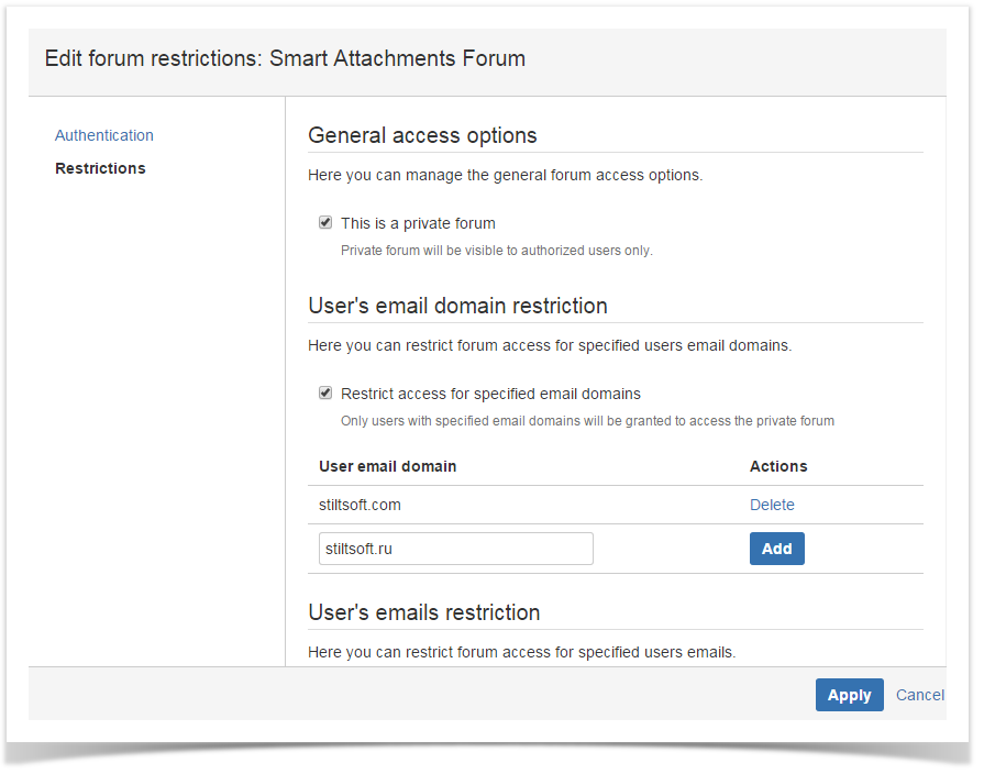 customer case access restriction