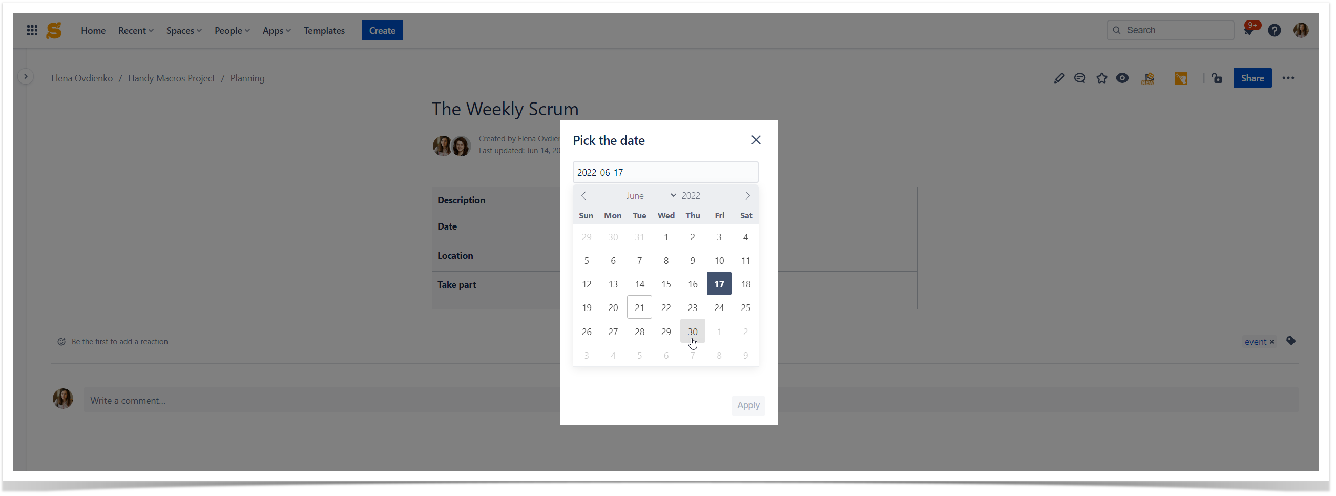 Confluence Tips and Tricks Using Interactive Statuses Stiltsoft