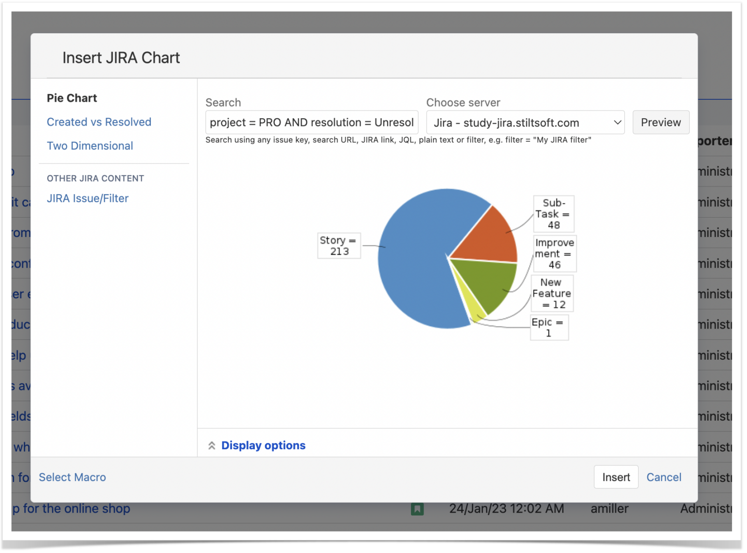 Visualizing Jira Data in Confluence - Stiltsoft