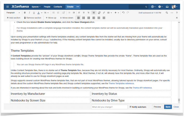 An Efficient Way to Edit Pages with Large Tables in Confluence - Stiltsoft