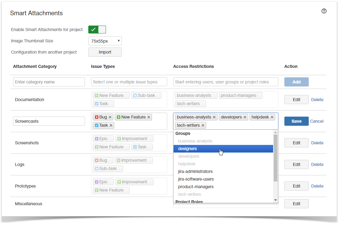 document management in Jira