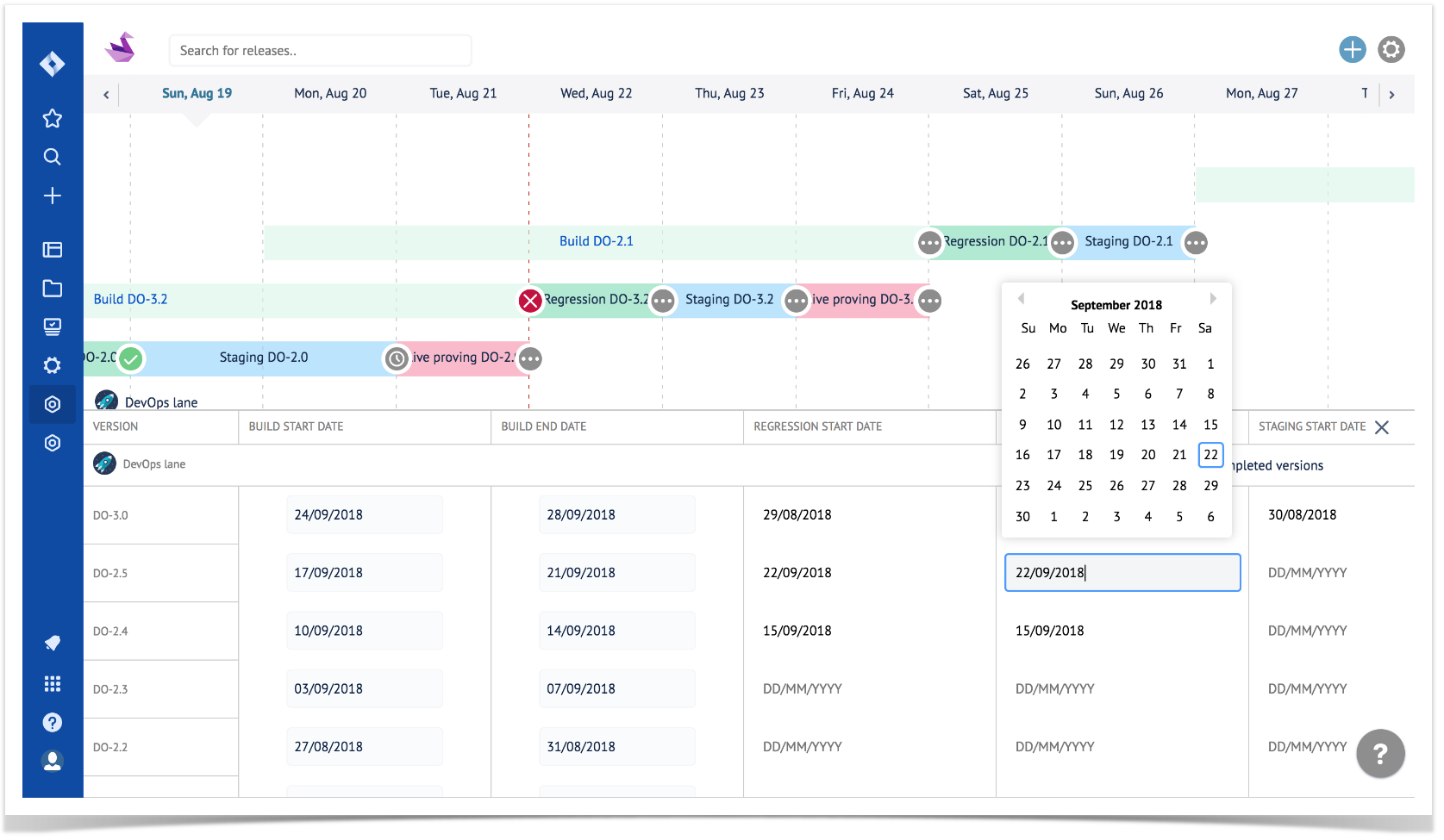 Swanly - Release Timeline for Jira