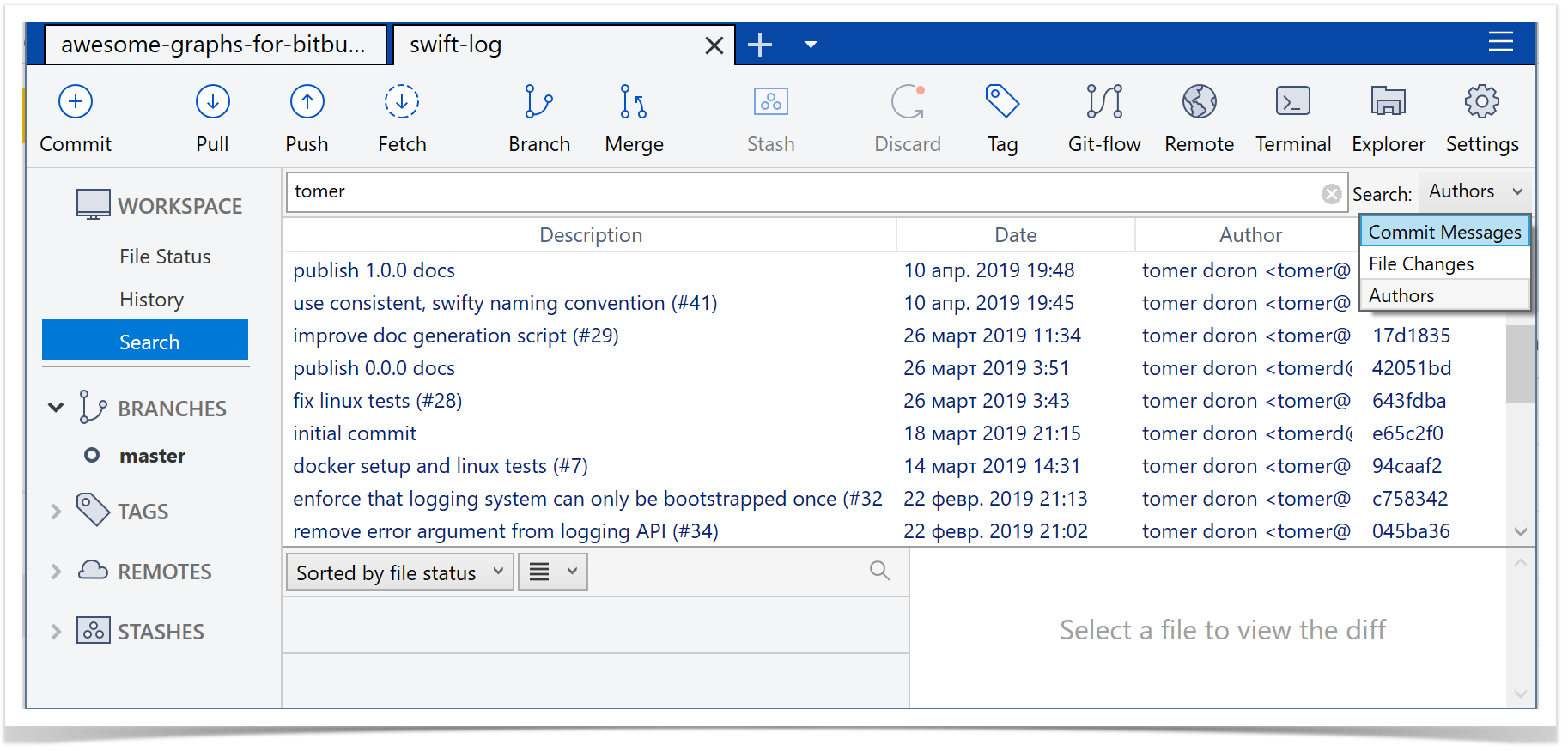 How To Search For Commits In Bitbucket Server And Data Center Stiltsoft