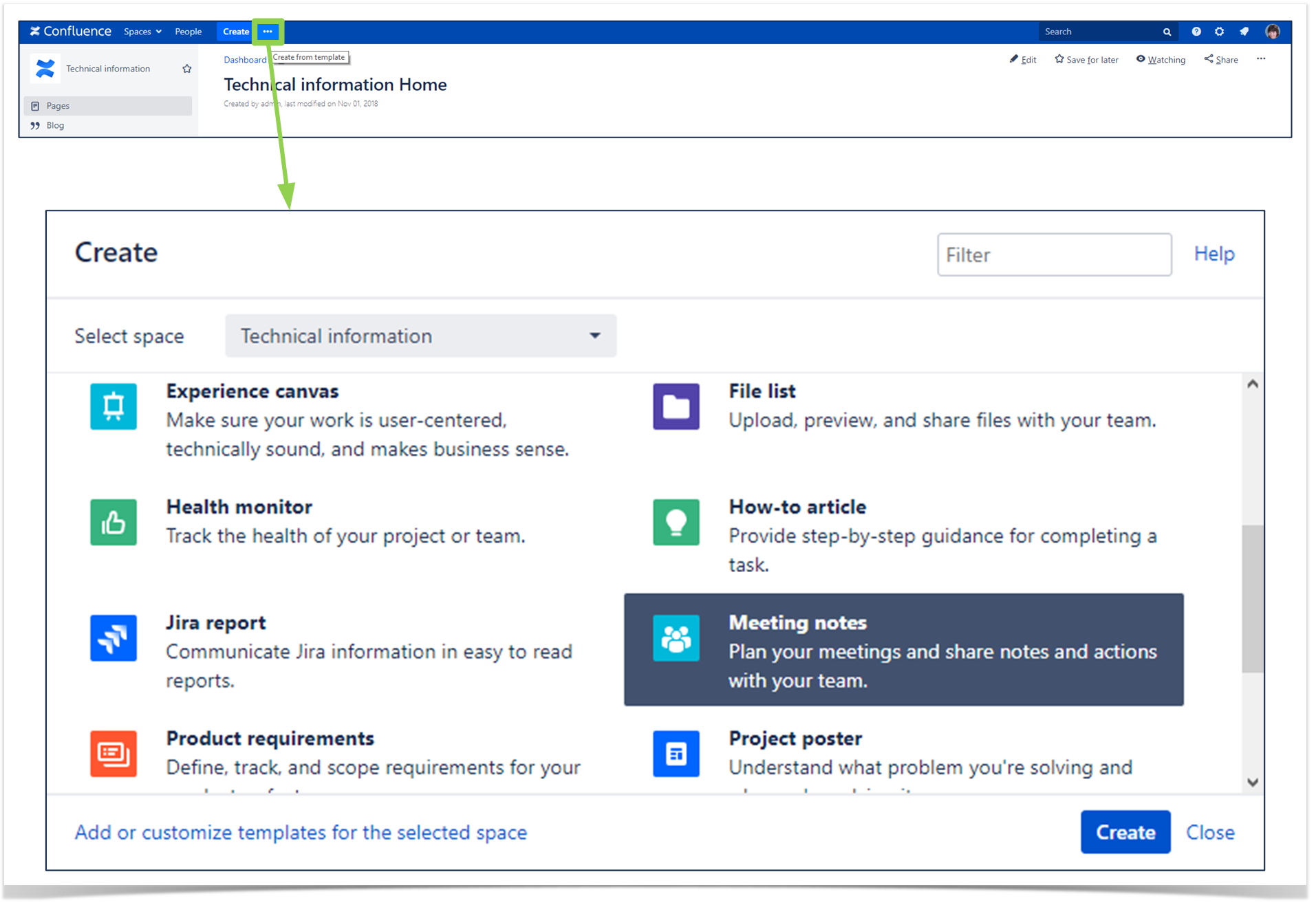 Jira templates