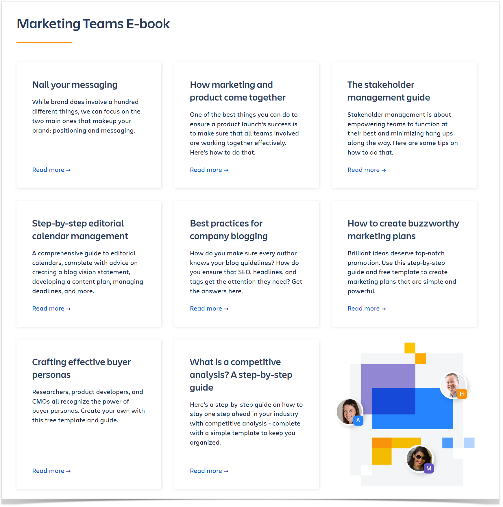 templates in Confluence for marketing teams