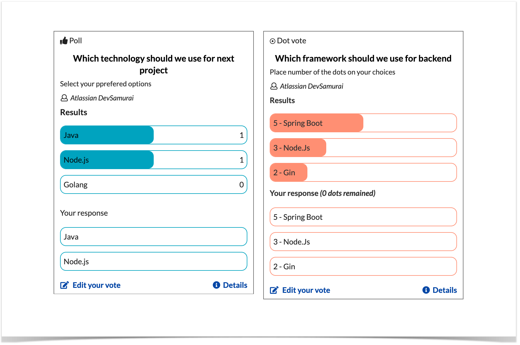 Decision for Confluence