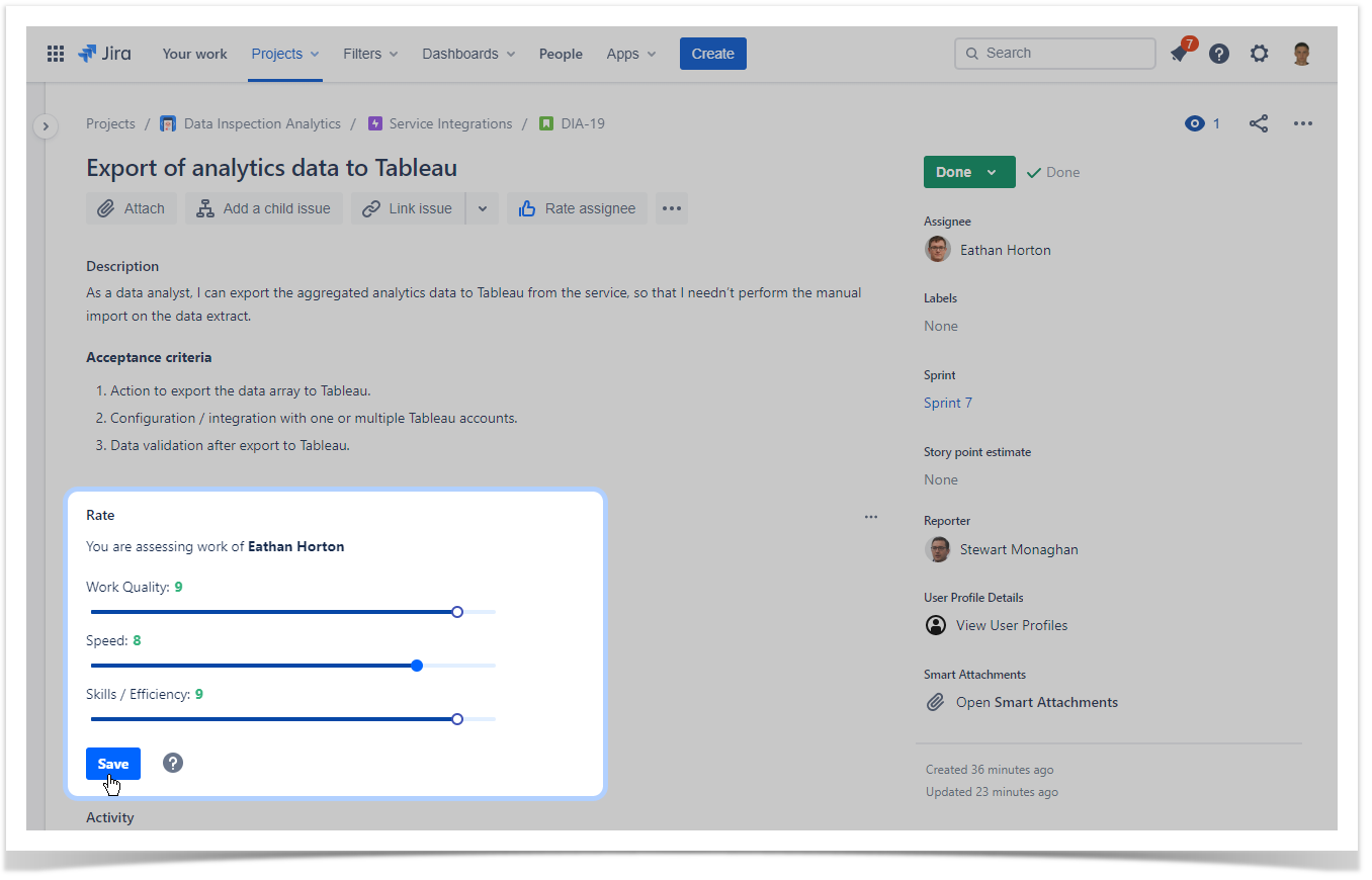 Jira assessment