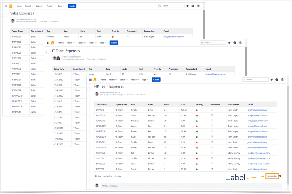 How to Create Reports from Multiple Confluence Tables Stiltsoft