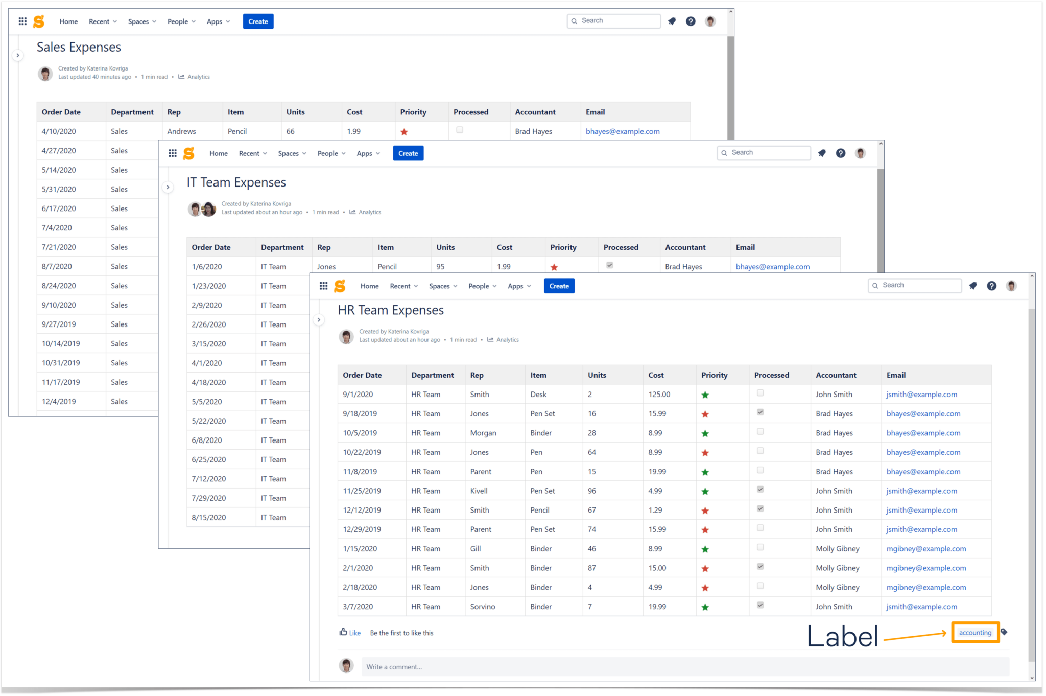 How to Create Reports from Multiple Confluence Tables Stiltsoft