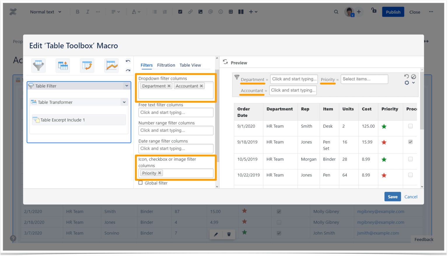 How to Create Reports from Multiple Confluence Tables Stiltsoft