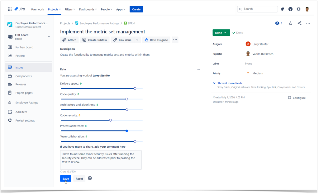 Employee Performance Assessment and Training in Jira and Confluence ...