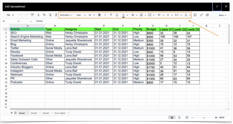 How to Use Spreadsheets in Confluence - Stiltsoft