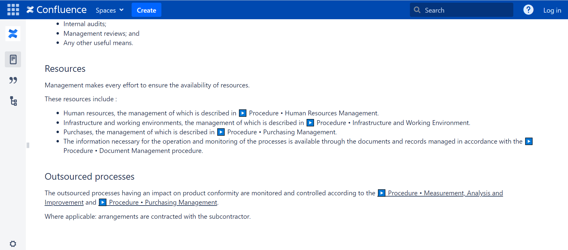 talk restriction view in Confluence