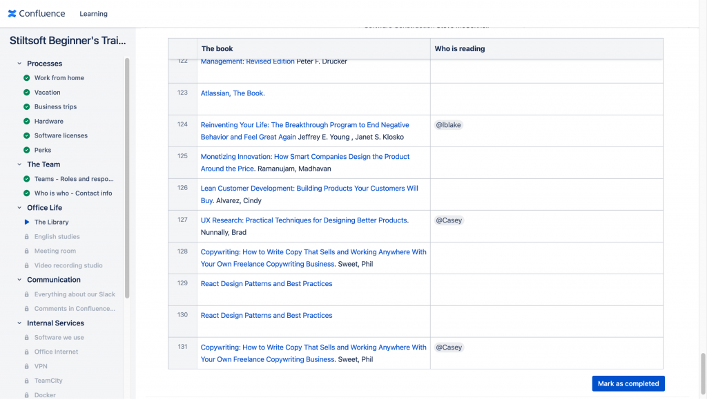 Confluence for Onboarding in Tech Companies - Stiltsoft
