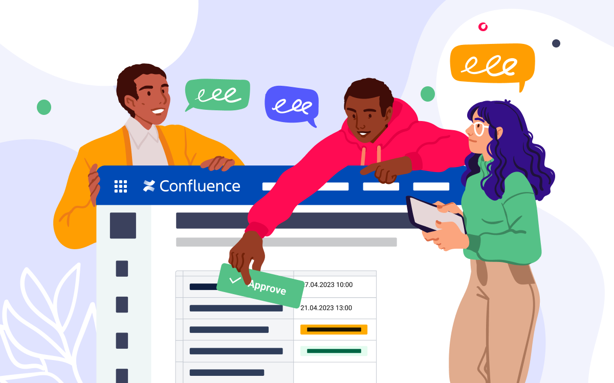 Four ways to review pages in Confluence