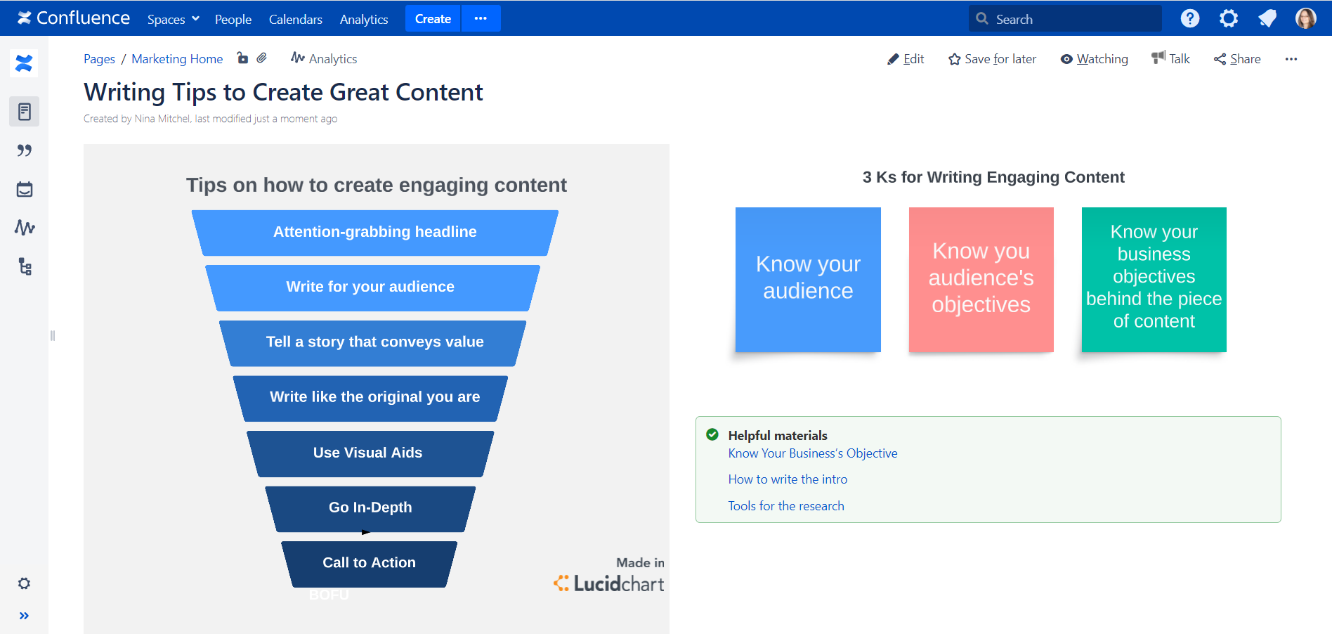 Lucidchart for Confluence