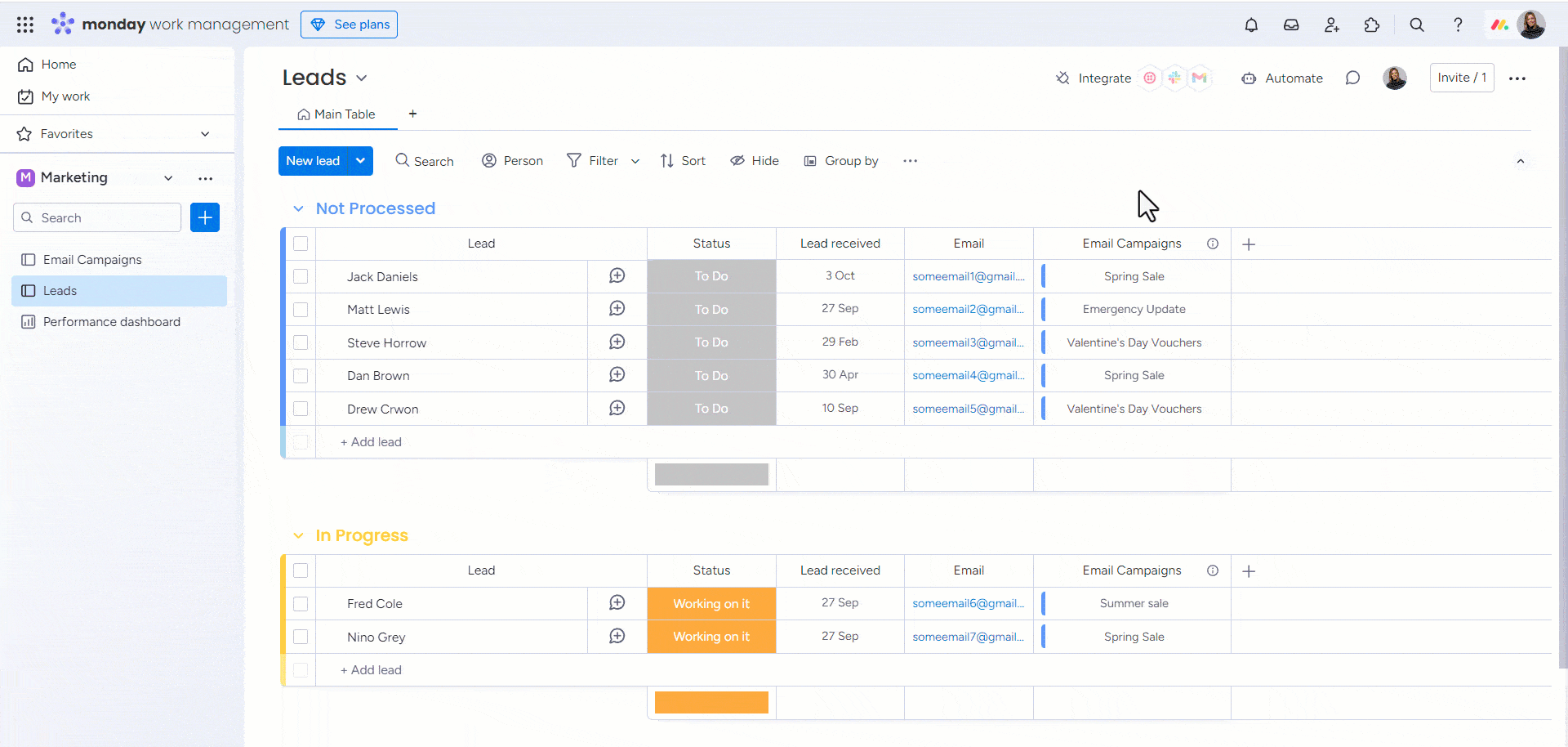 monday.com board connections