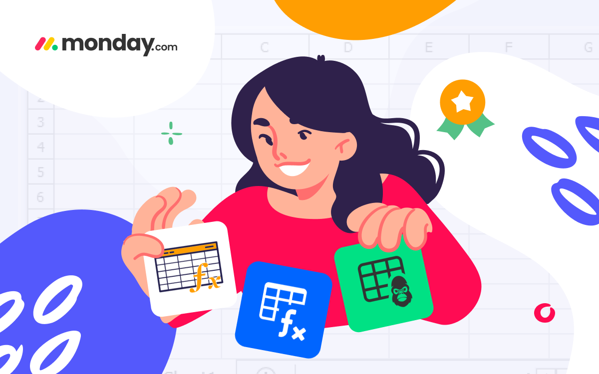 Top 3 Spreadsheet Apps for monday.com in 2024