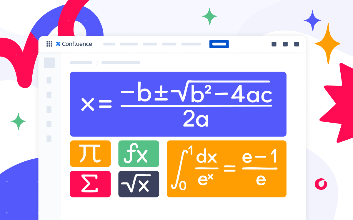 How to Write Math Equations in Confluence