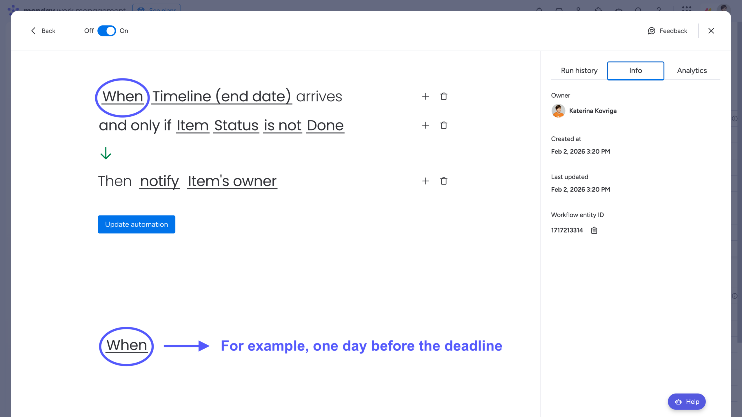 5 Tips to Become a Gantt Chart Expert Using monday.com 10 Combine Automations with Gantt chart in monday.com