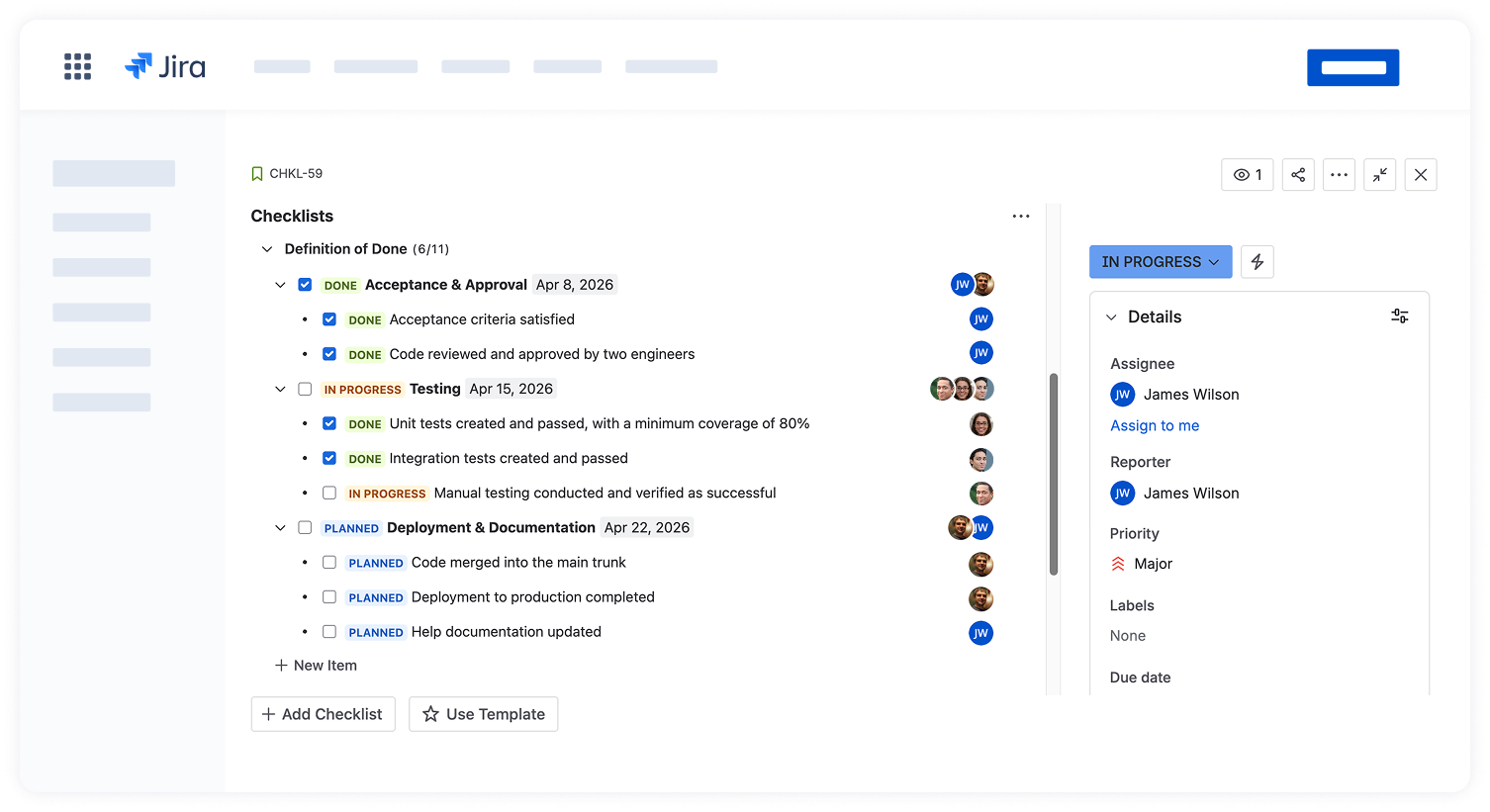 Replace Subtasks with Smart Checklists in Jira