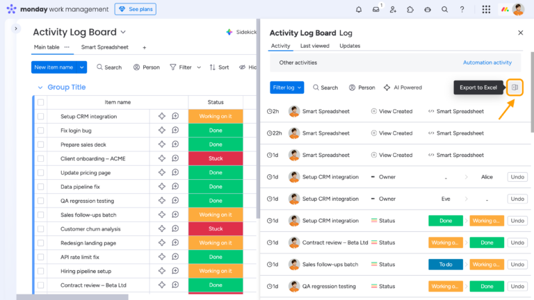 Two-Minute How-to: Auditing Team Workflows in monday.com Using the ...