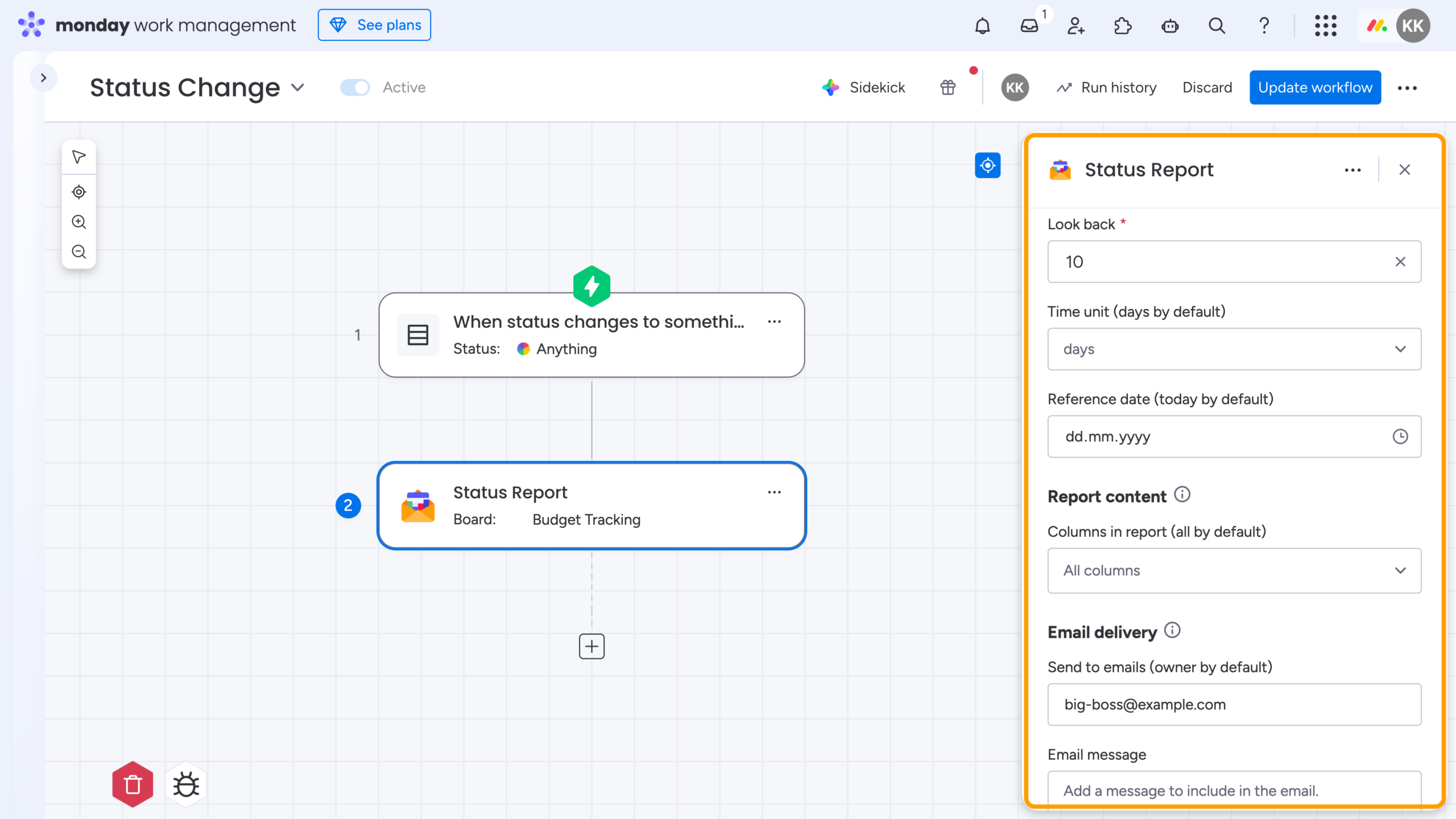 How to Monitor Project Health in monday.com with Custom Reports 37 Workflows in monday.com, custom Board Email Reports