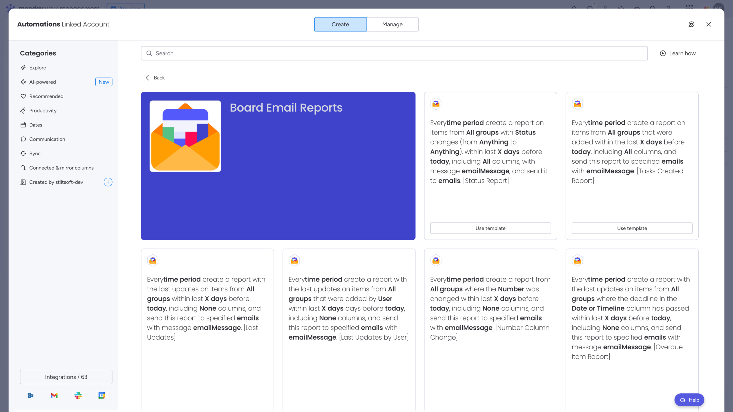 How to Monitor Project Health in monday.com with Custom Reports 36 Predefined automation templates in monday.com