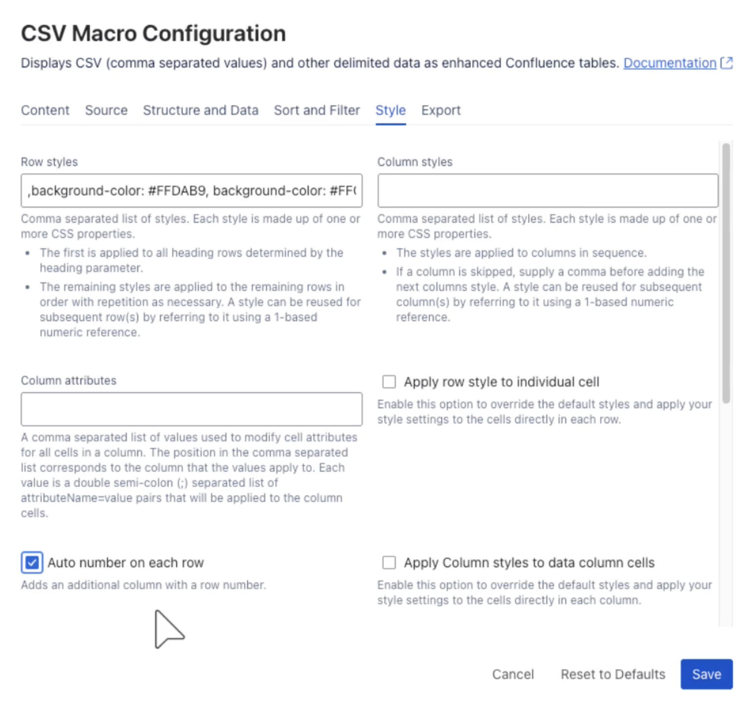 Best Ways to Import CSV & JSON Data into Confluence Cloud 17 CSV macro - Advanced Tables