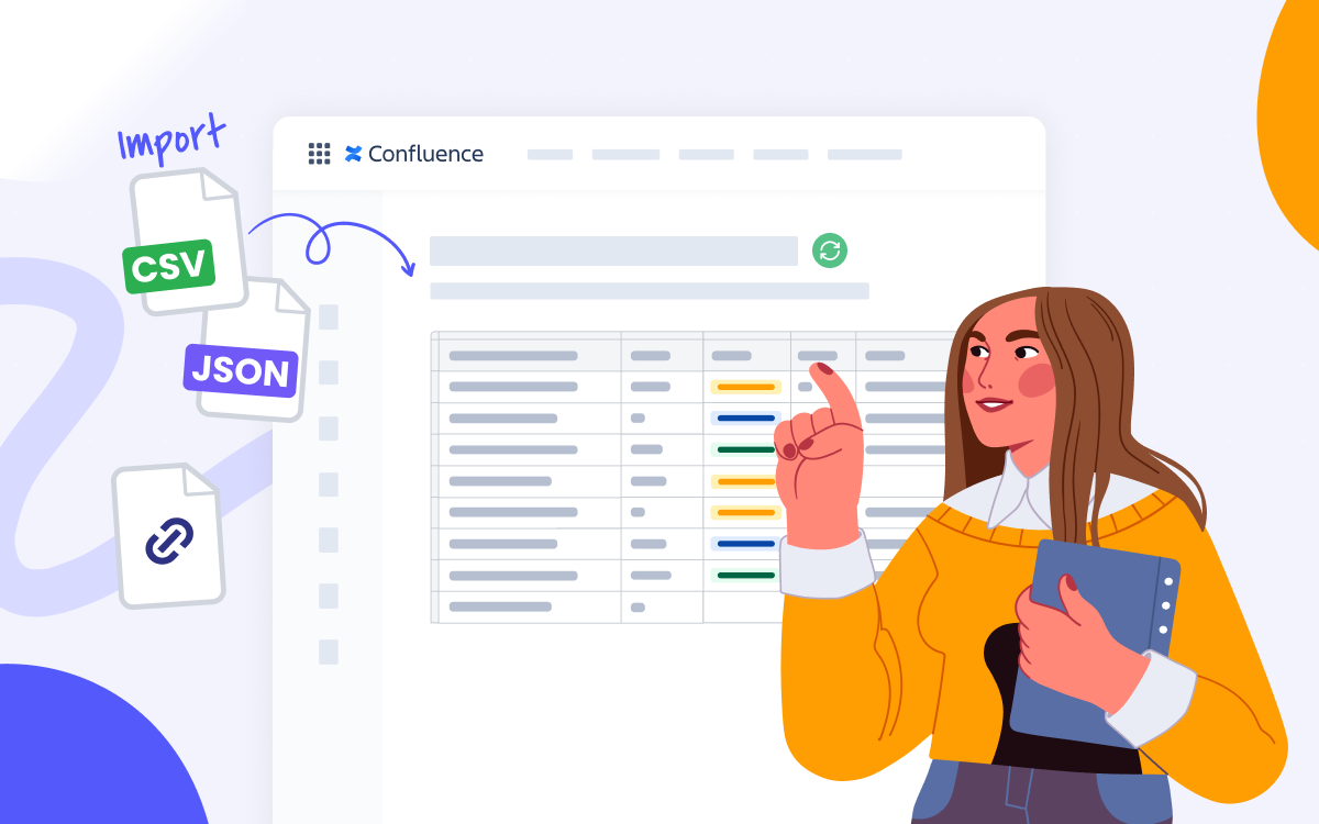 Best Ways to Import CSV & JSON Data into Confluence Cloud - Stiltsoft