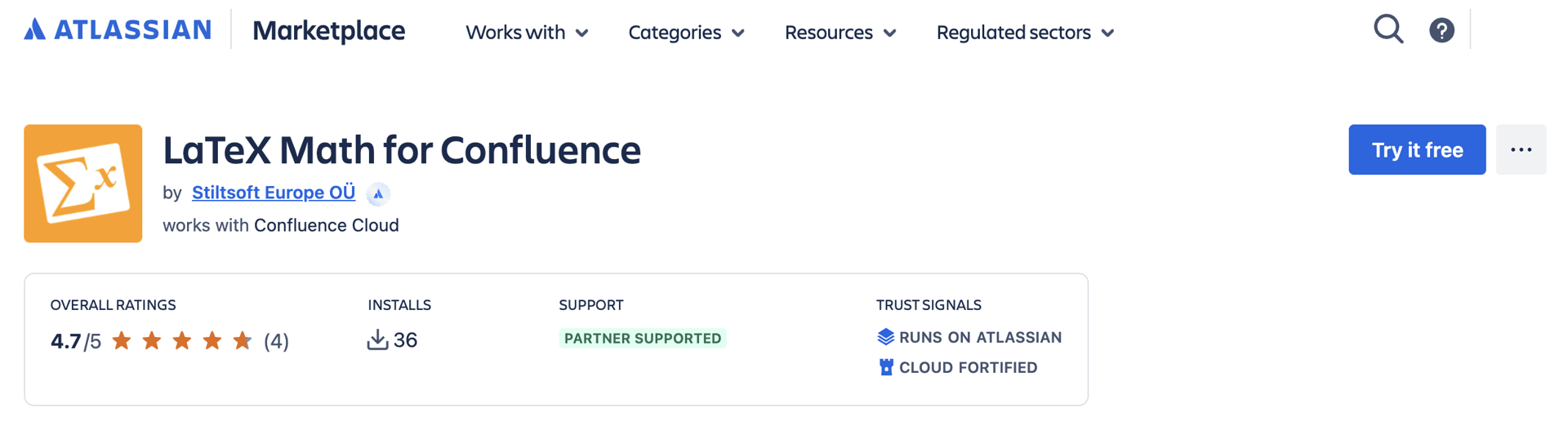 How to Add Formulas to Confluence Without Knowing LaTeX 6 Out of the box, Confluence doesn't understand LaTeX and needs an app for formulas rendering like LaTeX Math for Confluence by Stiltsoft.