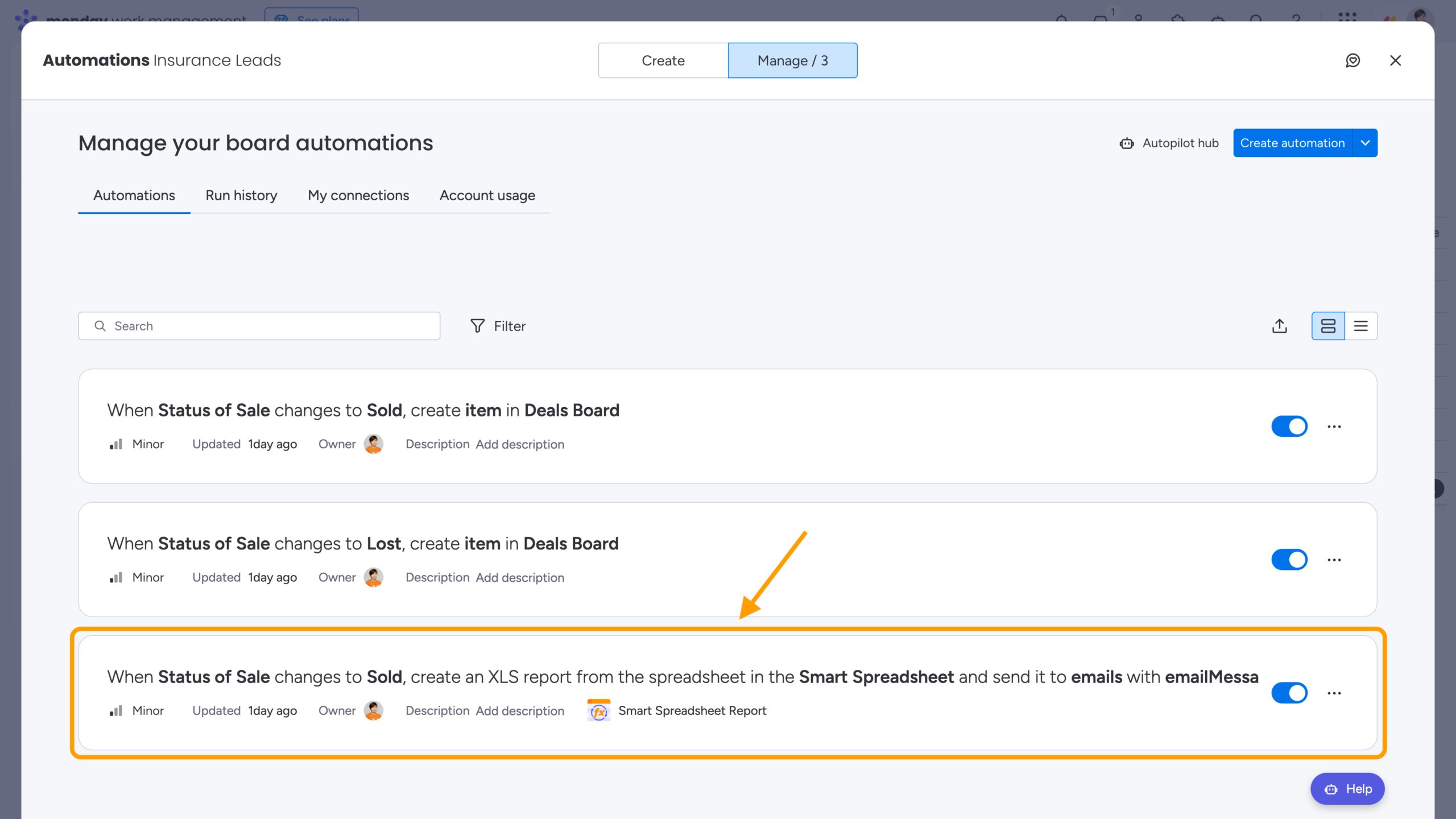 Two-Minute How-to: Managing Insurance Workflows in monday.com 15 Automated Reports and Board Snapshots, Insurance Template in monday.com