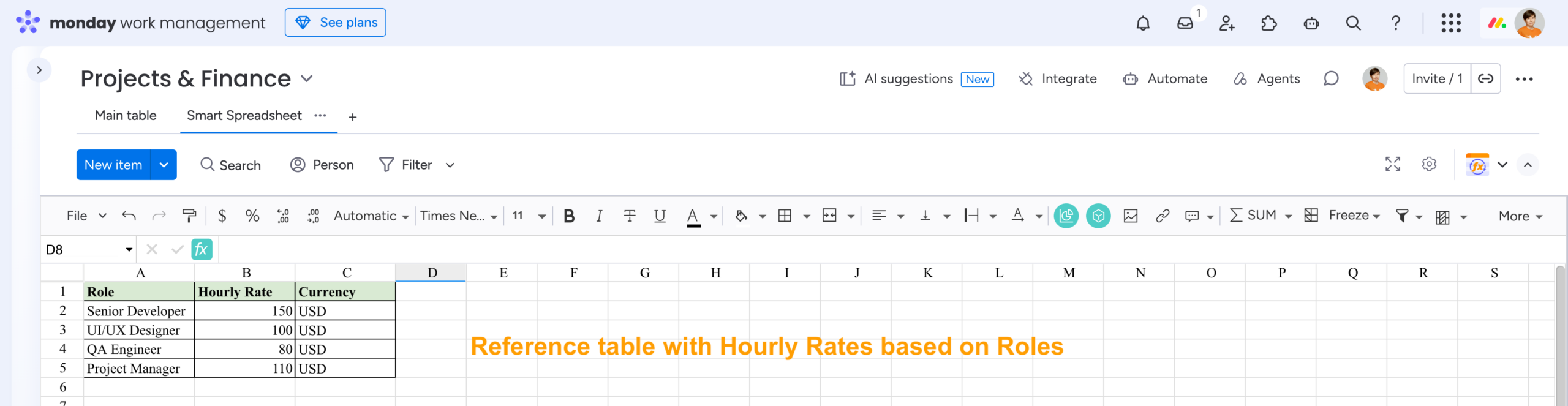 How to Use Formulas in monday.com: Native Limits & Workarounds 17 Reference table for monday.com LOOKUP board calculations