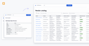 From Page Properties Report to an Interactive Confluence Register 9 Visual presentation of how the vendor catalog in Confluence can look like with the help of Table Filter, Charts & Spreadsheets for Confluence